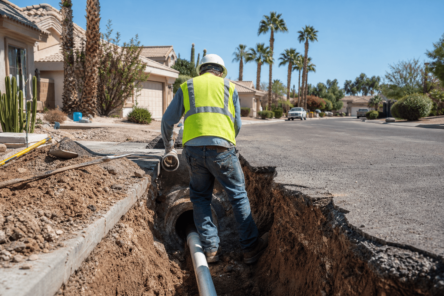 Sewer Lateral Repair in Tempe AZ