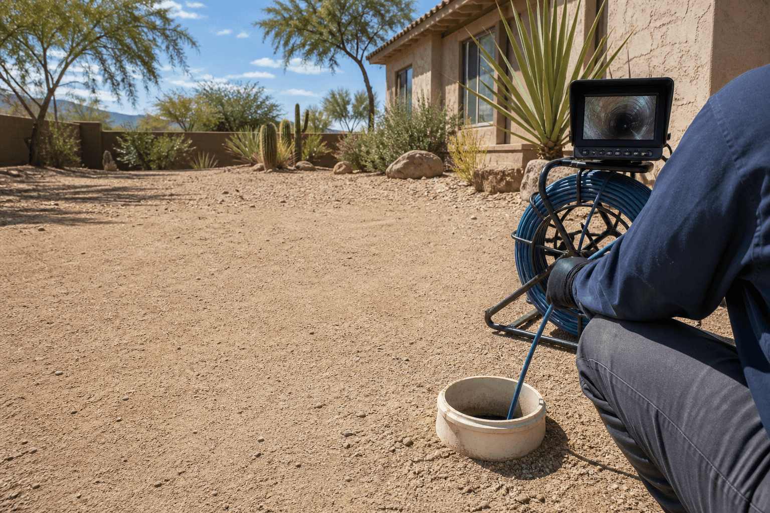 Sewer Line Inspection in Tempe AZ