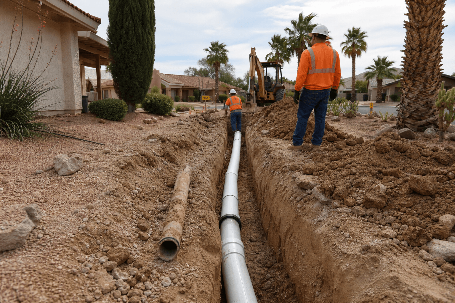 Sewer Line Replacement in Tempe AZ