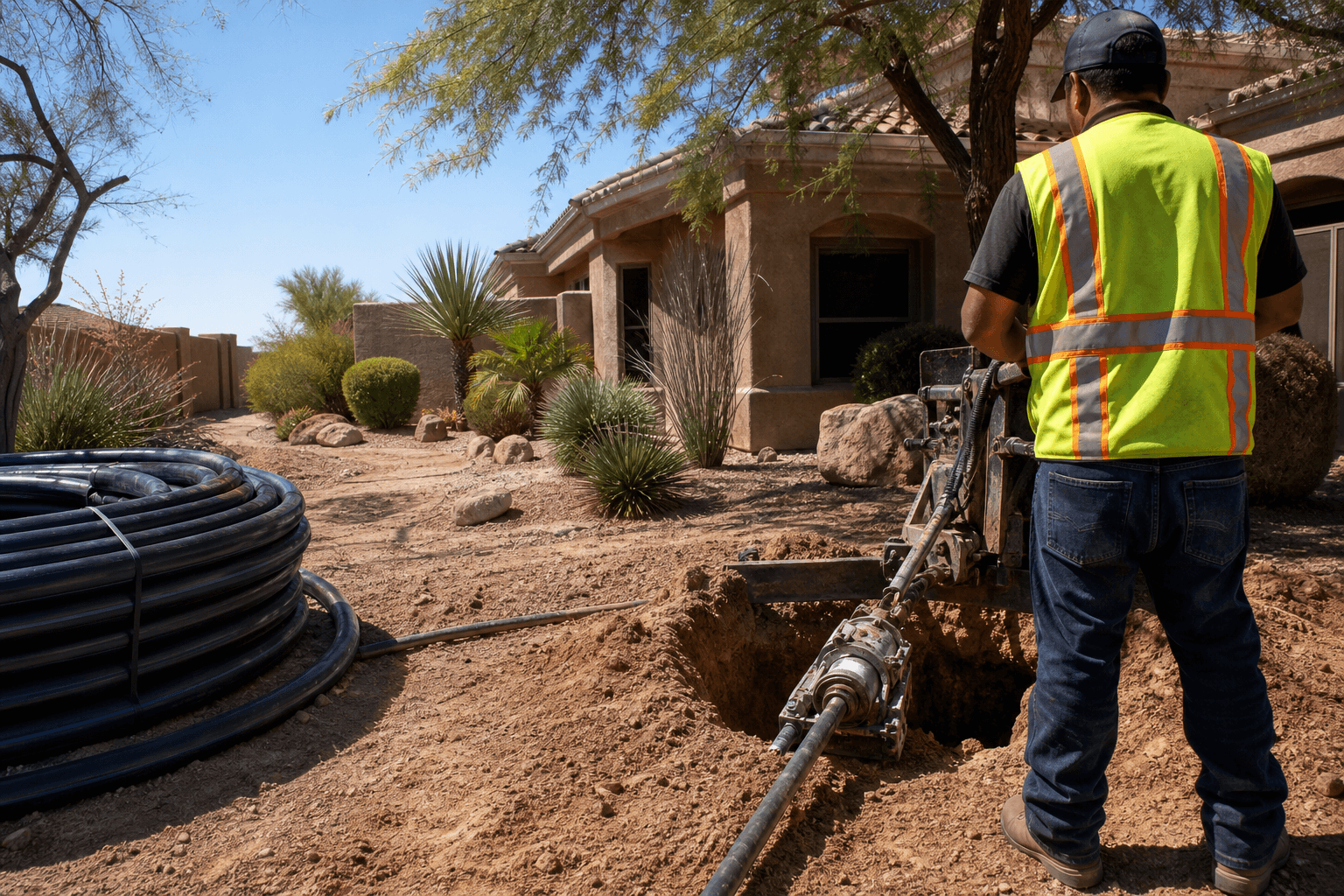 Trenchless Sewer Repair in Tempe AZ
