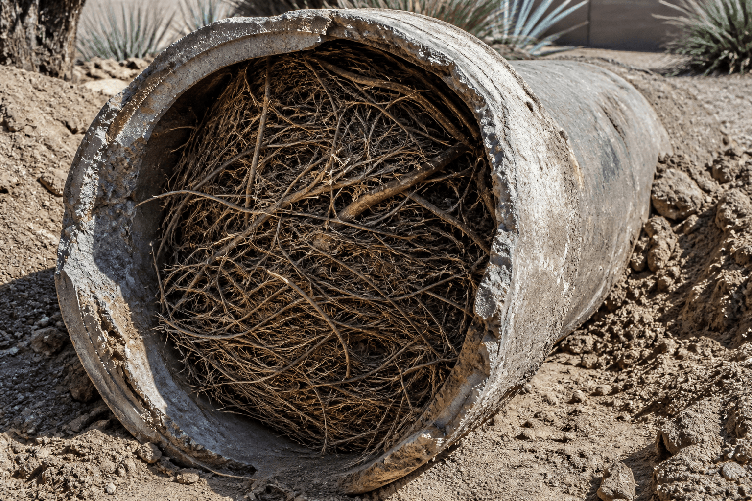 Root Intrusion Removal